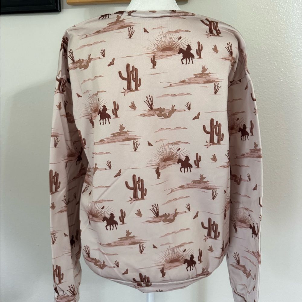 Western Print sweatshirt - Picture 3 of 4